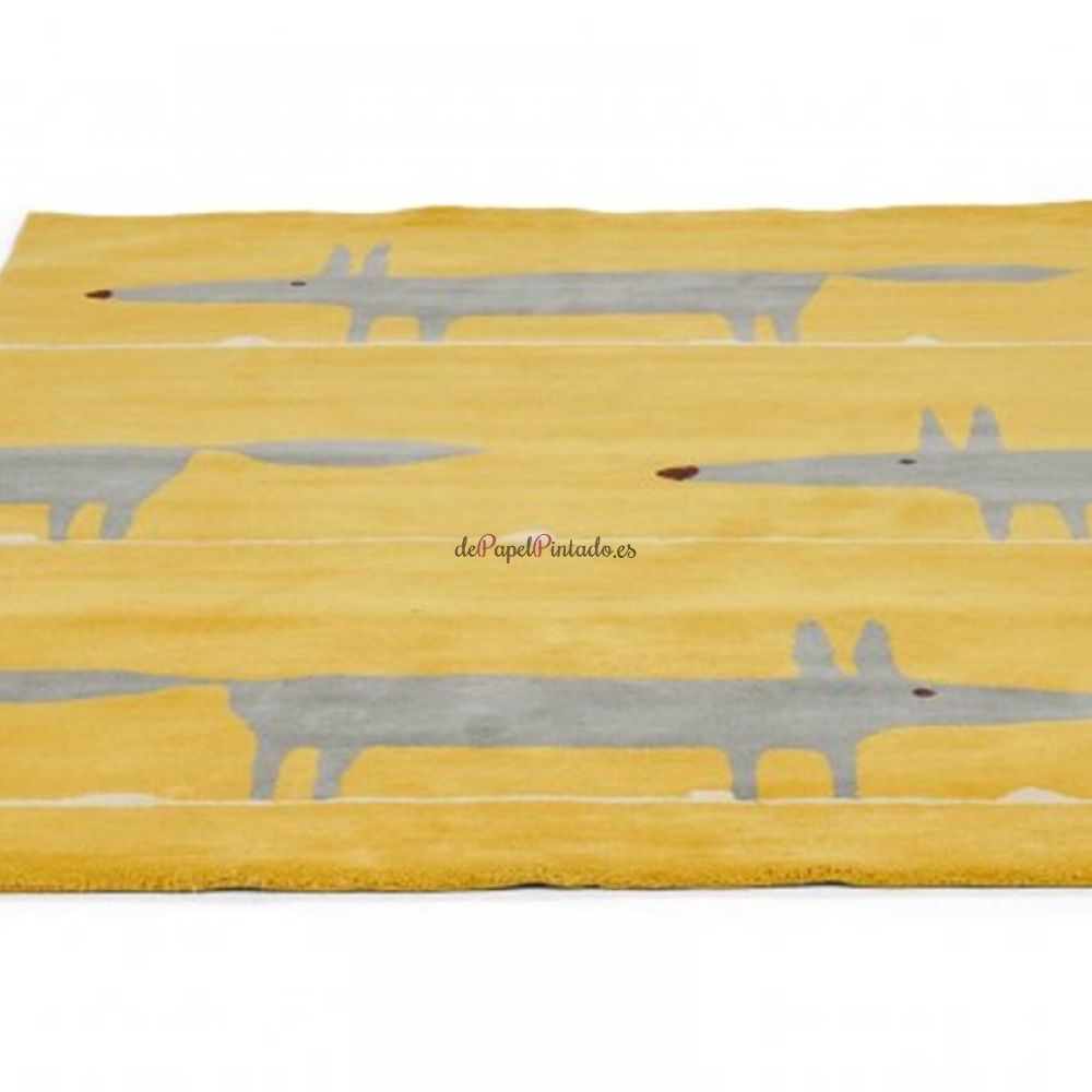 Alfombra SCION LANA MR. FOX MUSTARD 90X150-2